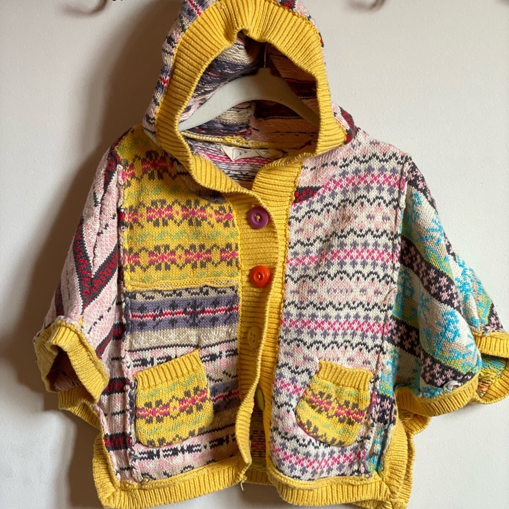 Anthropologie kids Poncho